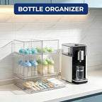 Baby Bottle Organizer Stackable, Acrylic Storage Drawers 5 pack - Image 2