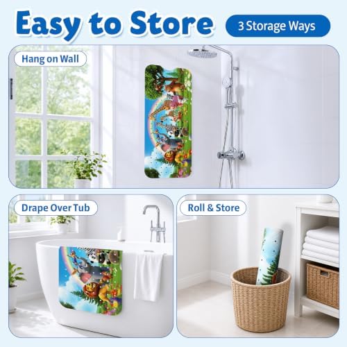 XIYUNTE Bath Mat for Tub Non Slip Bathtub Mat Non Slip 40x16 Baby Bath Mat - Image 4