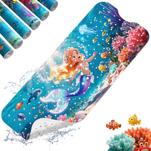 XIYUNTE Bath Mat for Tub Non Slip Bathtub Mat Non Slip 40x16 Baby Bath Mat by XIYUNTE
