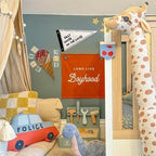 Black Silly Goose Pennant Banner Flags Bedroom Playroom Wall Decor - Image 2