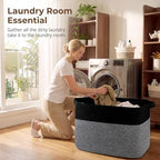 OIASKET 108L Cotton Rope Storage Basket - Image 6