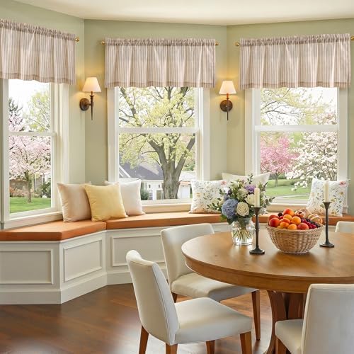 jinchan Linen Boxter Stripe Valances - Image 5