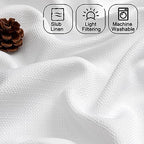 Chyhomenyc White Short Curtain Valance - Image 3
