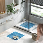 HITSLAM Shower Mat Anti Slip, Square Bath Mat - Image 6