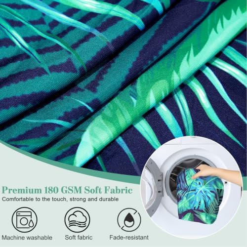 2Pcs Patio Cushion Covers Stretch Outdoor Furniture Protector Slipcovers - Image 6