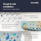 homerella Bathtub Mat Non Slip Kids 40x16 Baby Bath Mat Non Slip Anti Mold - Image 4