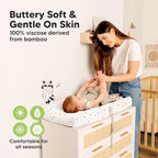 2-Pack Baby Changing Pad Cover for Girl - Image 3
