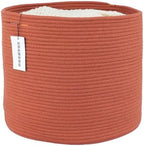 XUANGUO Cotton Rope Basket For Girls Boys Kids 16”X14” rustic by XUANGUO