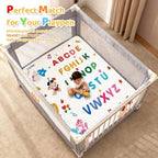 RONGFA Baby Play Mat for Floor, Playpen Mat for Toddlers Infant Kids, Machine - Image 2