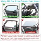 Car Window Shades, 2 Packs Magnetic Car Sun Shades - Image 5