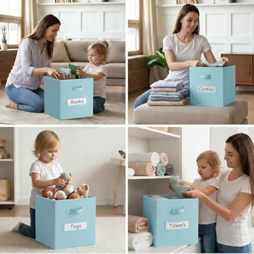 Storage Bins, Sky Blue - Image 6
