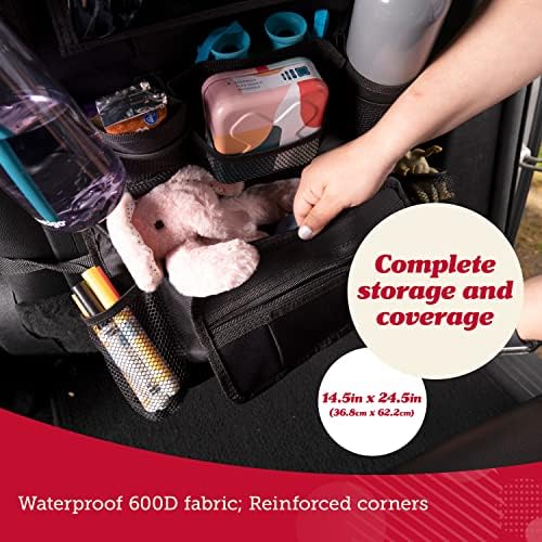 Lusso Gear Heavy Duty Back Seat Car Organizer Extra Large - Image 4