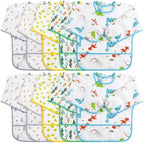 Tarpop Long Sleeve Bibs, Infant Smocks Bulk by Tarpop