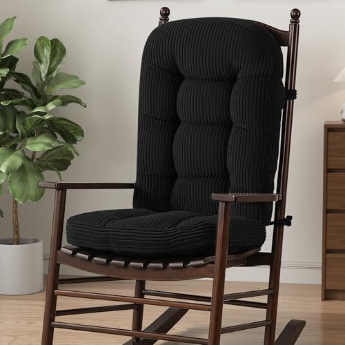 idee-home Rocking Chair Cushions Indoor, Glider Rocker Replacement Cushions by idee-home
