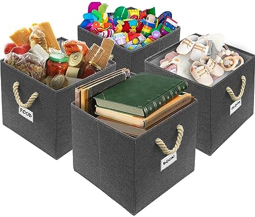 Simple Houseware 11-Inch Cube Storage Bin - Image 4