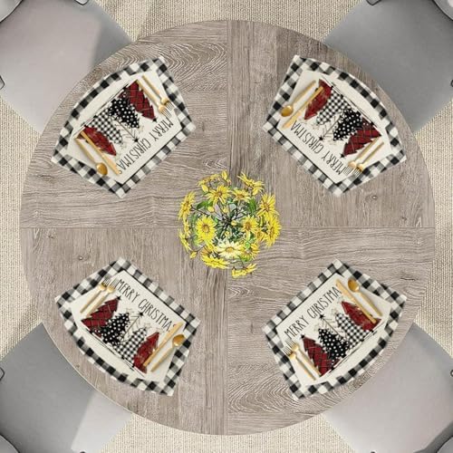 Artoid Mode Christmas Trees Wedge Shape Placemats - Image 4