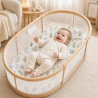 4 Pack Bassinet Sheets Compatible - Image 6