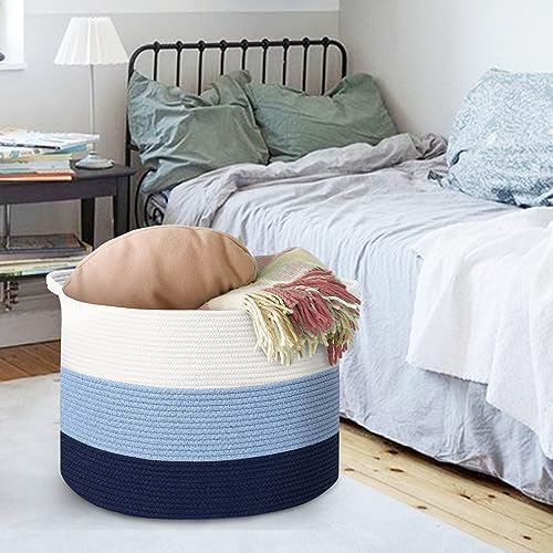 MEGASKET Large Kids Toy Basket, Toy Storage Bin - Image 7