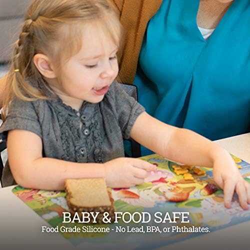 Klean Kids Silicone Placemats for Toddlers - Image 2