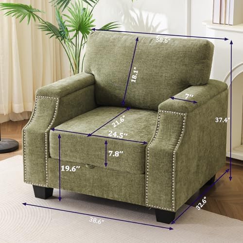 Rexulqo 38'' Oversized Accent Chair - Image 2