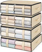 StorageRight Under Bed Storage Bags, 4 Pack by StorageRight