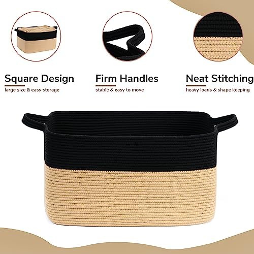 Goodpick Large Woven Blanket Basket - Image 6