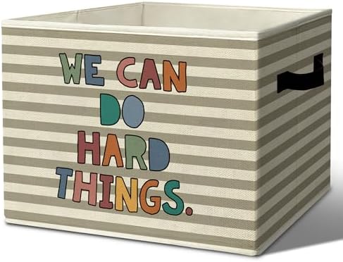 Rustic Boho Classroom Storage Bins Boxes by Unknown