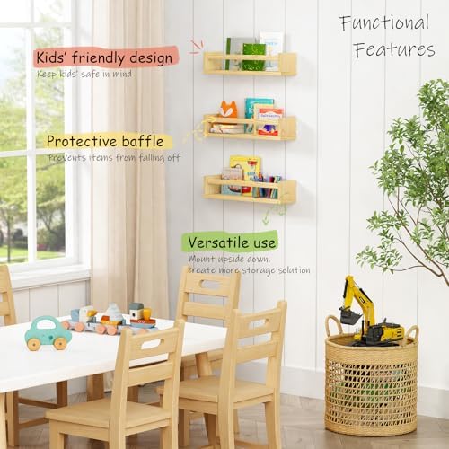Harwaya Floating Nursery Book Shelves - Image 4