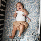 mushie Extra Soft Muslin Fitted Crib Sheet | 192 Thread Count | 28"x 52" - Image 5