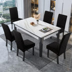Genina Waterproof Dining Chair Covers Set of 2 Parsons Chair Slipcovers - Image 6