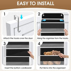 2 Pcs Over The Door Organizer Large Capacity Hanging Storage Room Organizer - Image 3