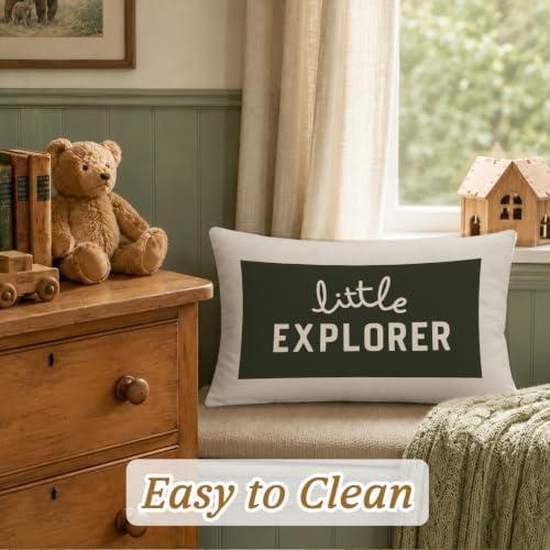 Boys Room Camping Decor Camp 12x20 Pillow Cover - Image 3