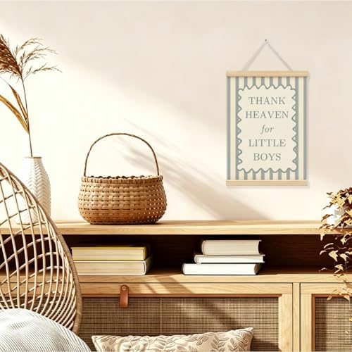 Boys Nursery Decor, Thank Heaven - Image 3