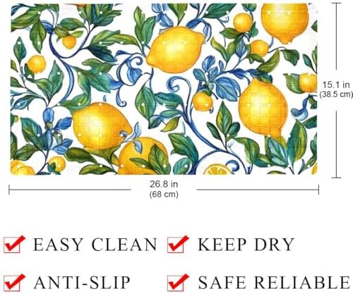 Bath Tub Shower Mat, Washable Bathtub Floor Mats, Suction Cups and Drain Holes - Image 4