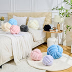 Uvvyui Knot Pillow Ball Home Decorative Pillows Round Throw Pillow - Image 6