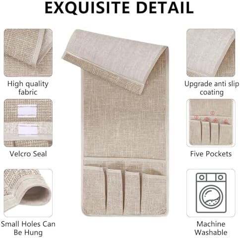 Remote Control Holder Couch Caddy, Armchair Caddy - Image 4