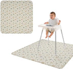 BapronBaby Foliage Dinos Waterproof Splash Mat Catch All Floor Cover by BapronBaby