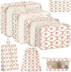 KPX 8 Set Packing Cubes for Travel, Luggage Packing Organizers Accessories by KPX