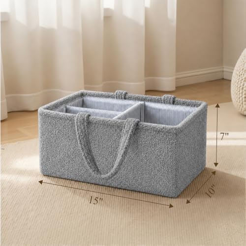 Baby Diaper Caddy Organizer, Portable Baby Essentials Organizer - Image 4
