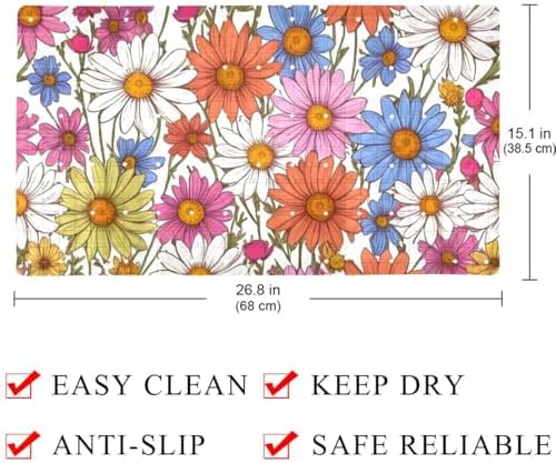 Shower Mat Bathtub Mat, 26.8x15.1 inch, Non-Slip Bath Mat - Image 4