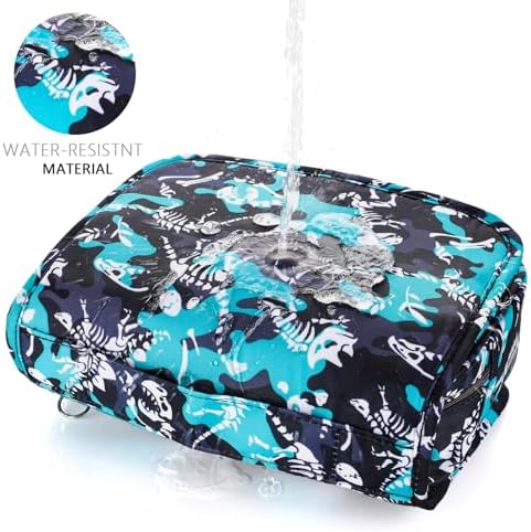 Kids Hanging Toiletry Bag for Boys, Travel Toiletry Bag for Little Young Boys - Image 4