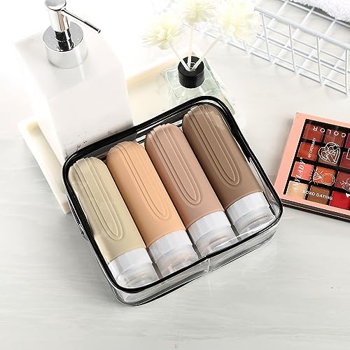 Mrsdry Travel Bottles for Toiletries, Tsa Approved 3oz Travel Size Containers - Image 7