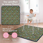BapronBaby Camping Bears Waterproof Splash Mat Catch All Floor Cover - Image 4