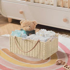 HBlife Baby Diaper Caddy Organizer, Paper Rope Storage Baskets Nursery Bin - Image 6