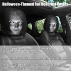 Ghost Face Headrest Covers - Image 2