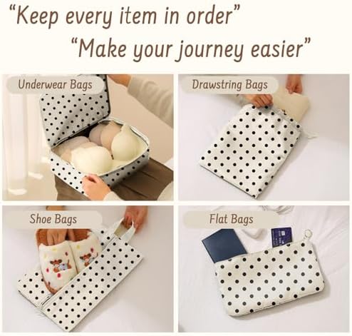 9 Set Packing Cubes for Travel Essentials - Image 2