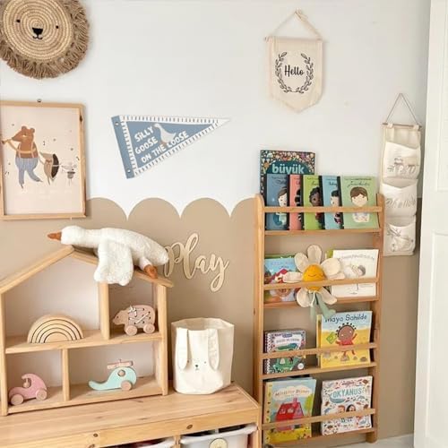 Silly Goose Classroom Nursery Playroom Decor Pennant Banner Flags - Image 4
