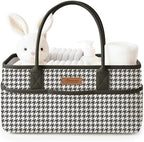 Konssy Baby Diaper Caddy Organizer, Floral Design by Konssy