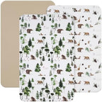 david's kids 3 Pack Mini Crib Sheets, Soft Breathable Premium Pack N Play Sheets by davidskids