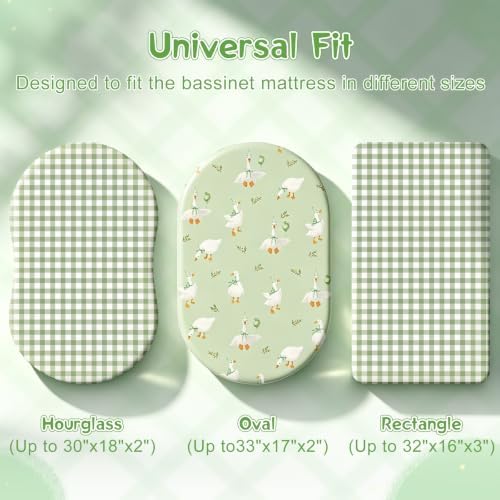 2 Pack Silly Goose Baby Changing Pad Covers - Image 3